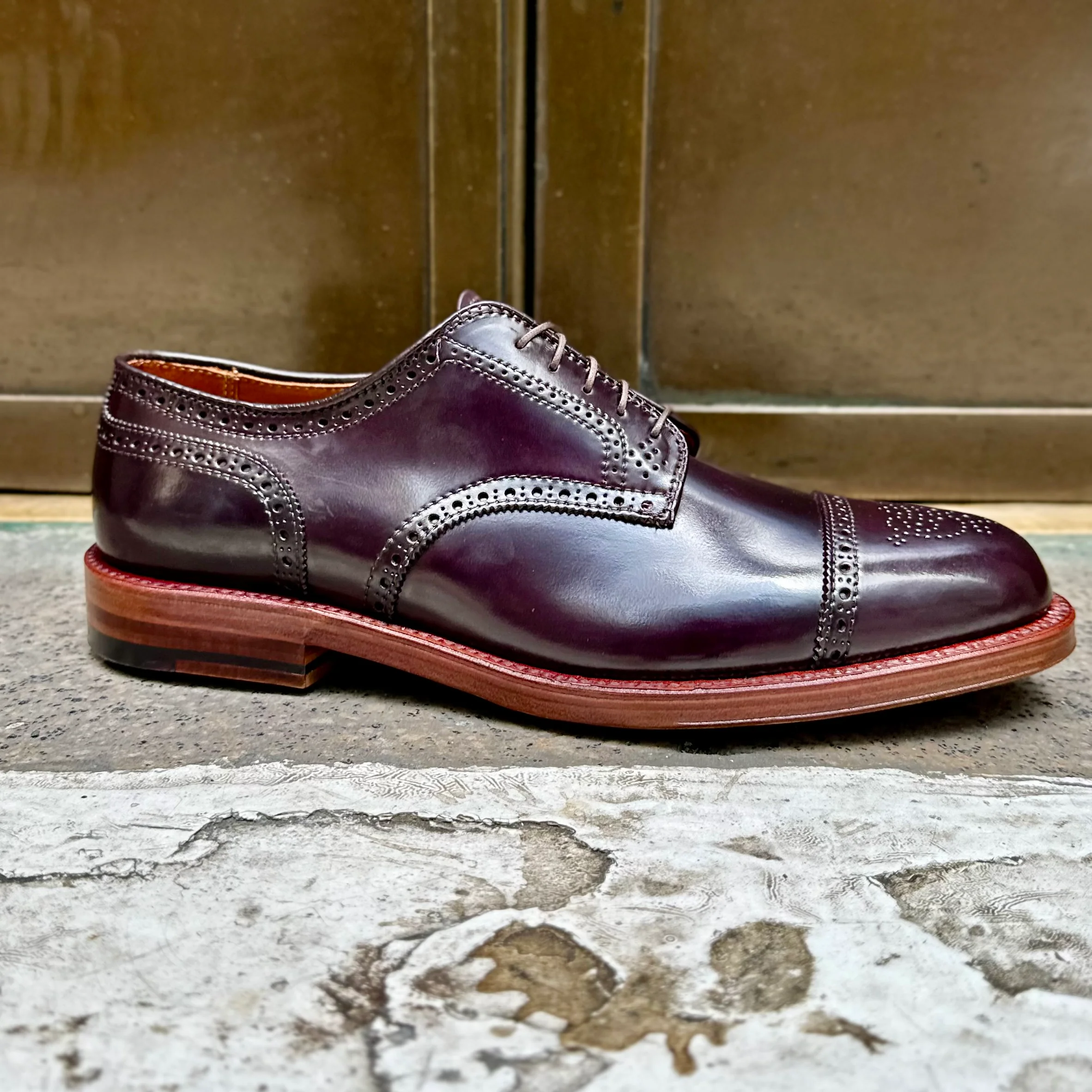 21522 - Medallion Cap Toe Blucher Color 8 - Image 3