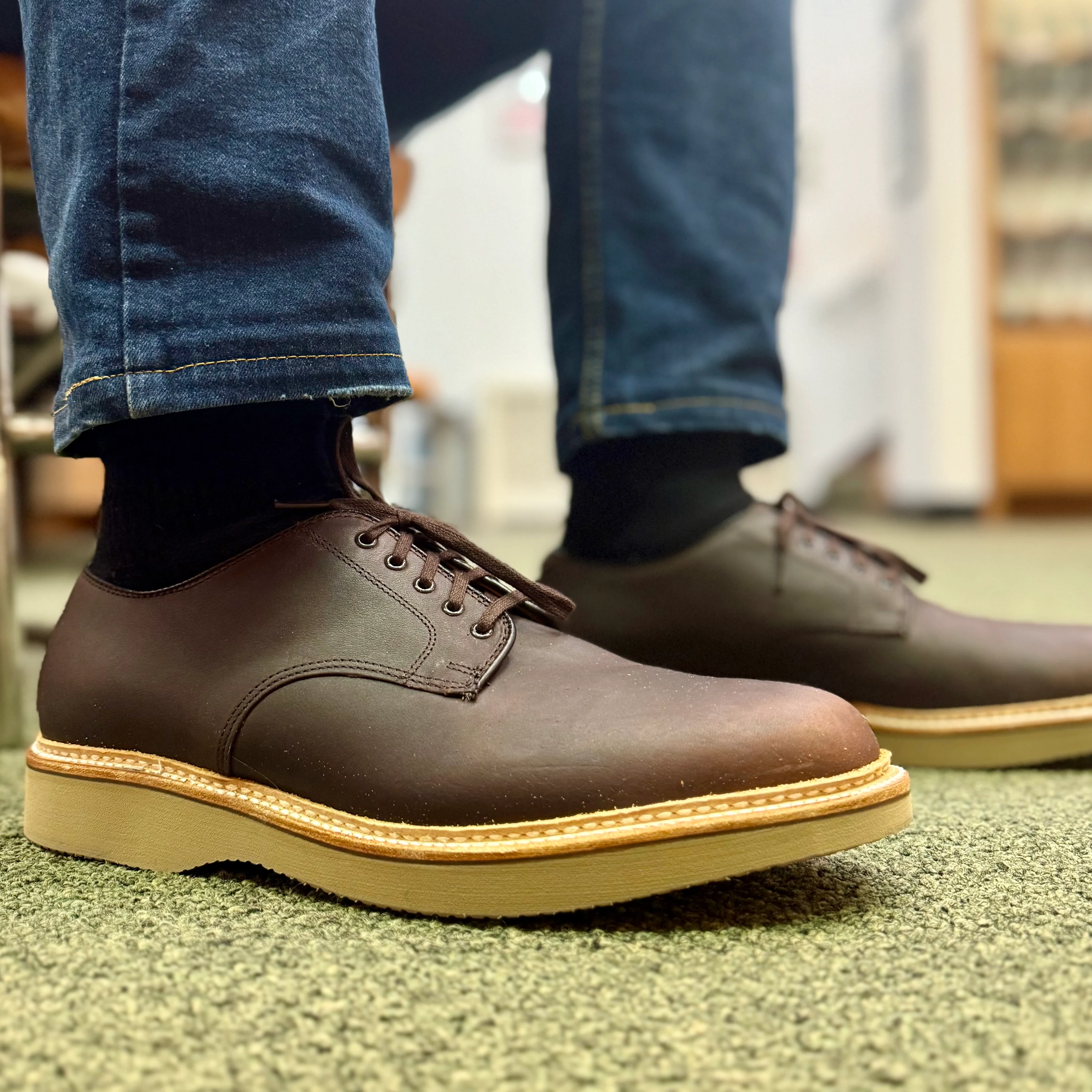 29401 - The “ Ruslan “ Plain Toe Dover in Kudu Leather - Image 4