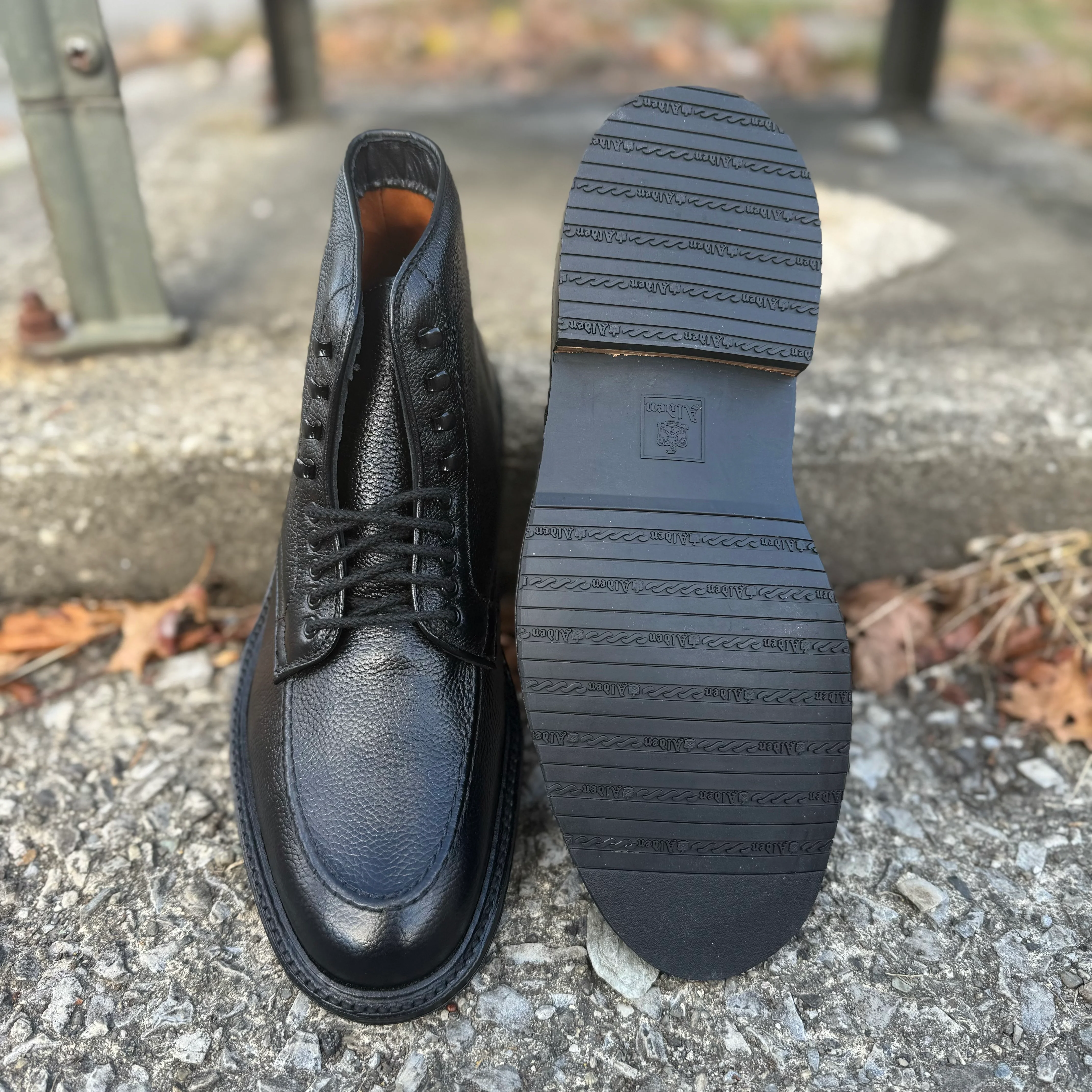 D6956LH - The "Han" Boot in Black JS Grain - Image 4