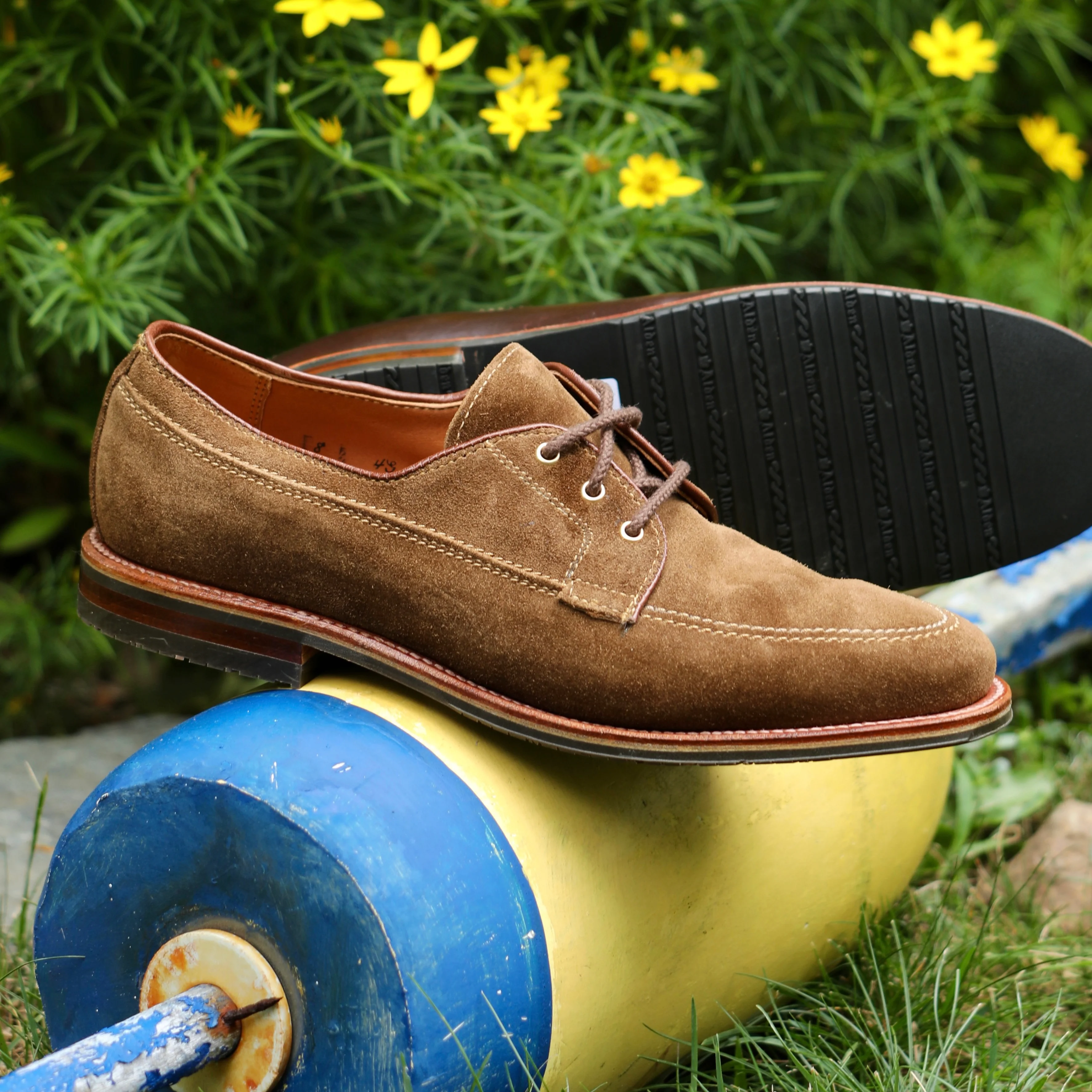 735L - Ivy Blucher in Snuff Suede