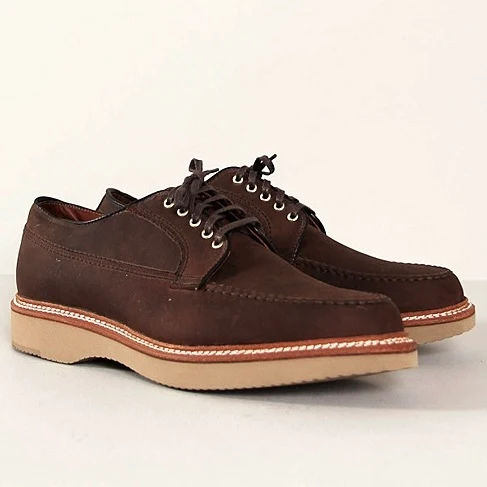 73980 - Tobacco Chamois Ranger Mocc with Wedge - Image 8