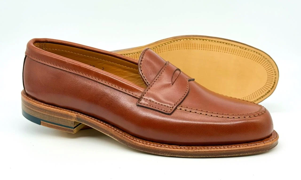 9823 - Penny Loafer in Tan Michigan Calf - Image 6