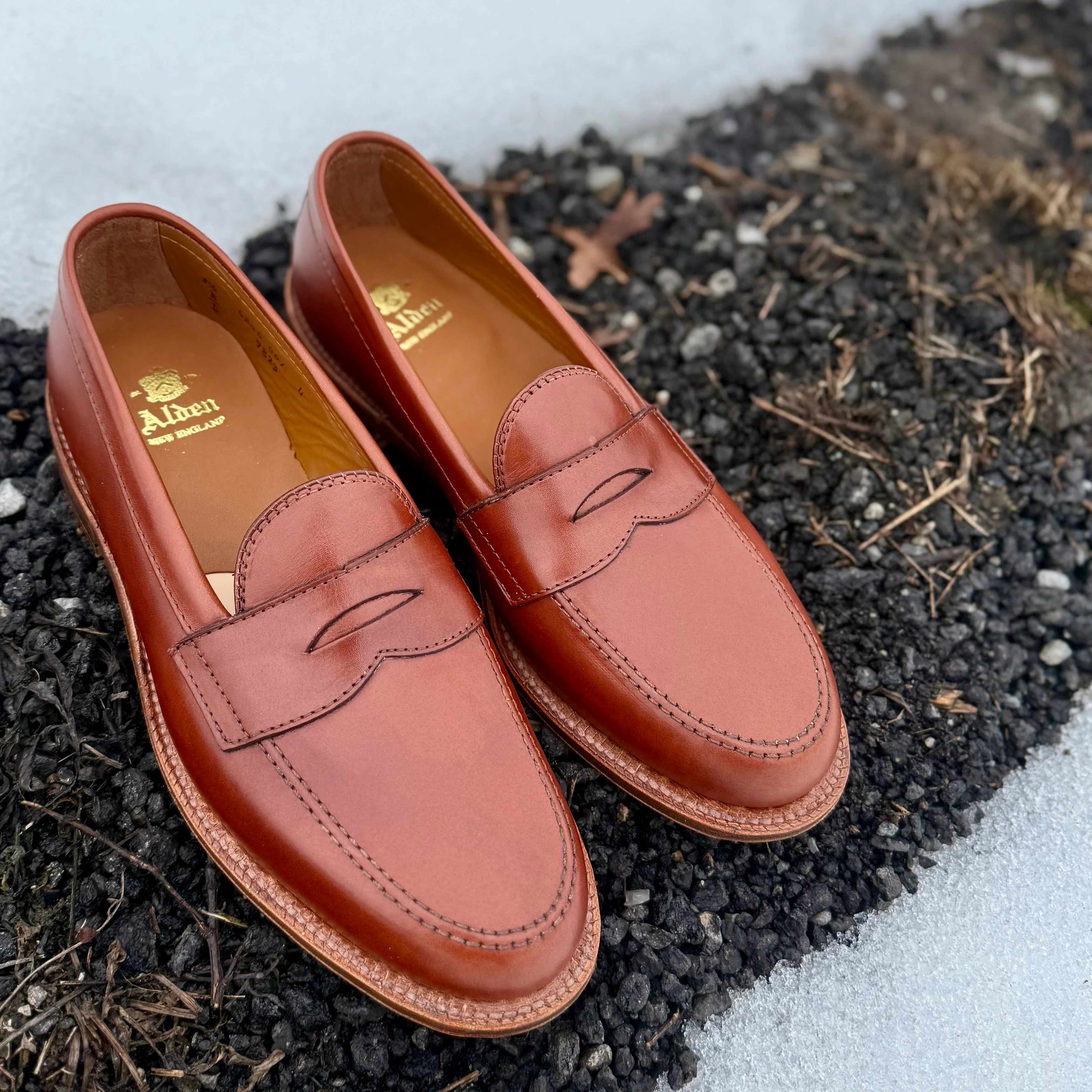 9823 - Penny Loafer in Tan Michigan Calf - Image 8