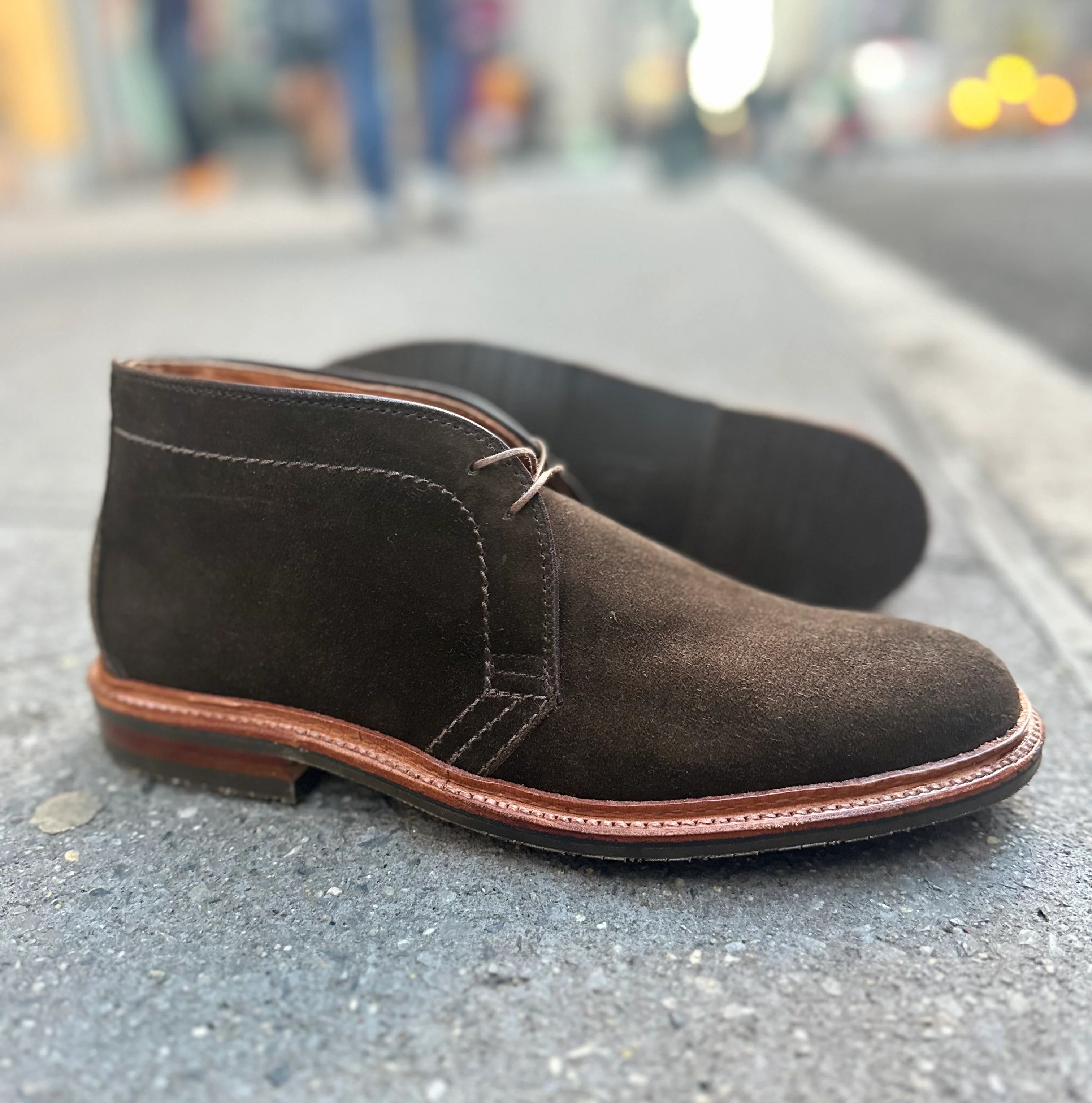 D1712L - Chukka Boot with L3 Sole in Loden Suede - Image 7