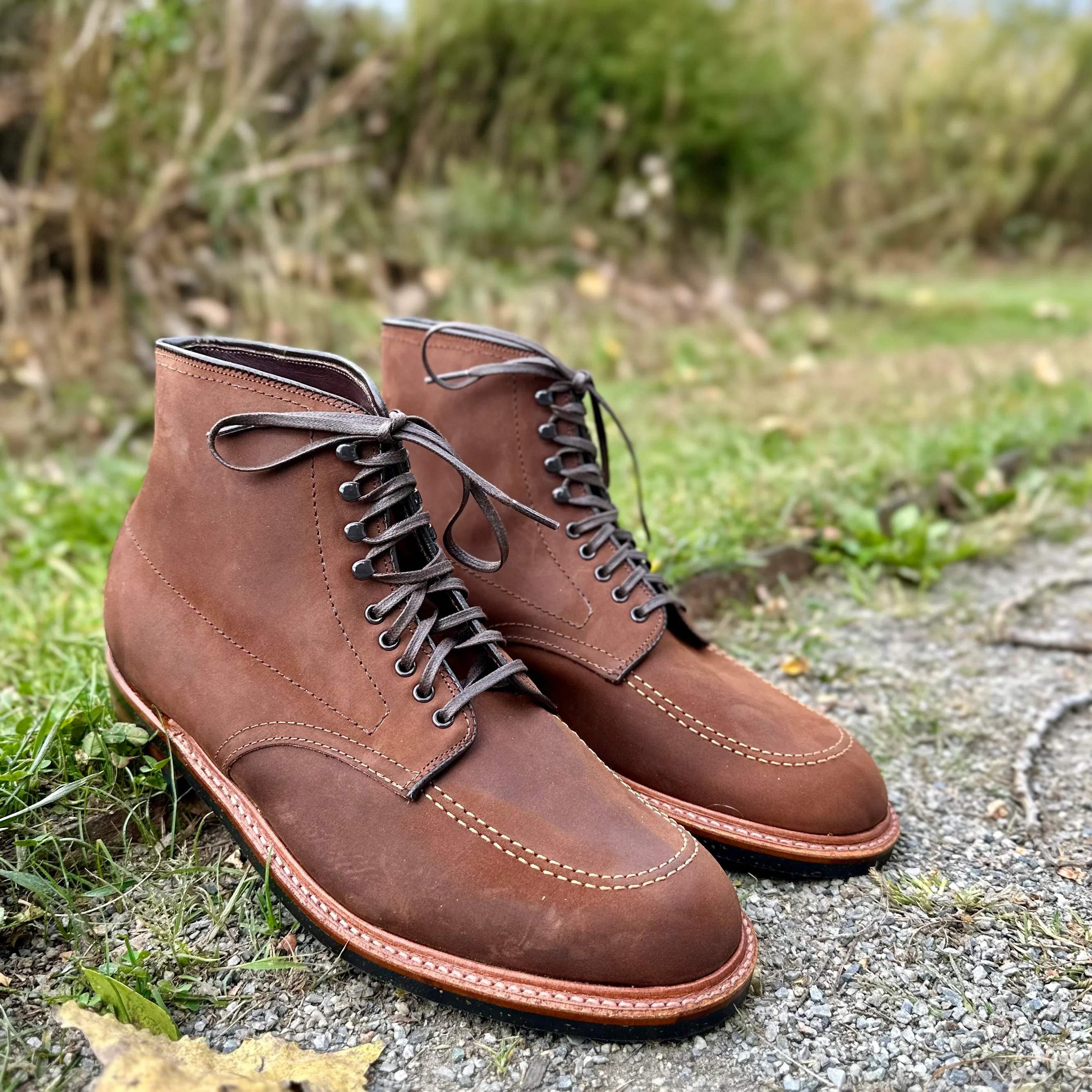 D2909H - Indy Boot in Tobacco Smooth Chamois - Image 6
