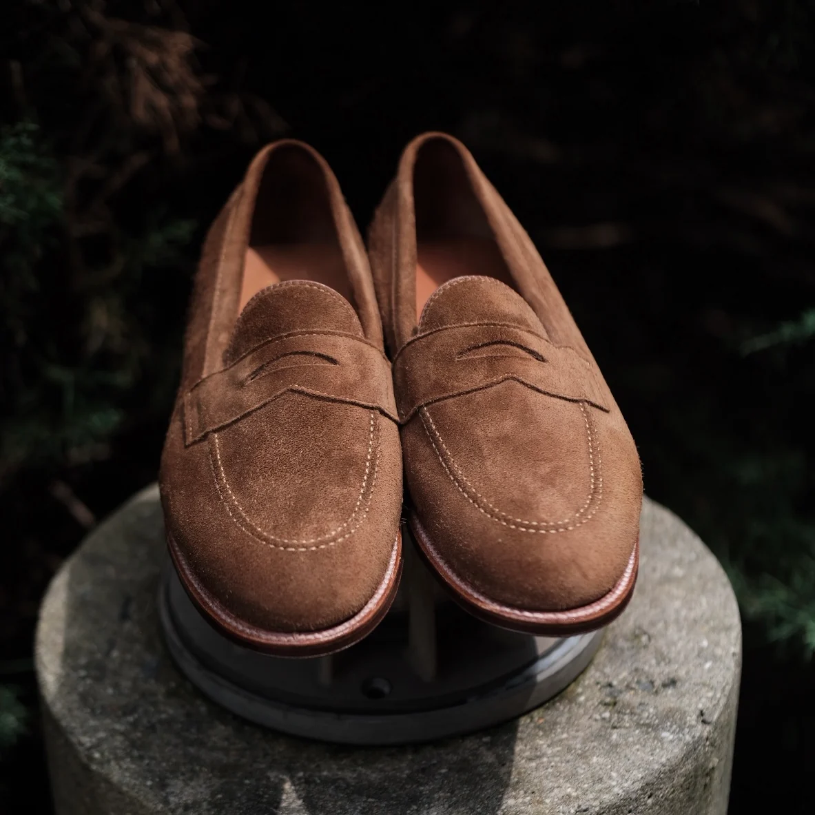 9693F - Flex Penny Loafer in Snuff Suede - Image 10