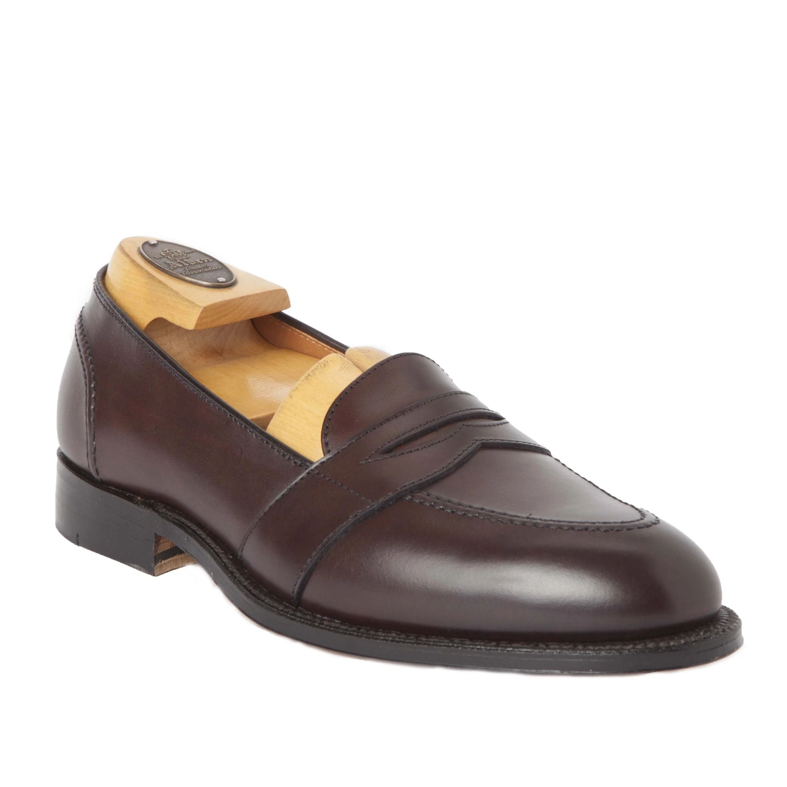 686 - Full Strap Loafer in Brown Calfskin - Image 4