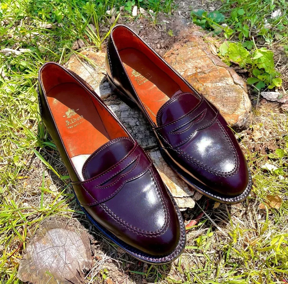 684 - Full Strap Loafer in Color 8 Shell