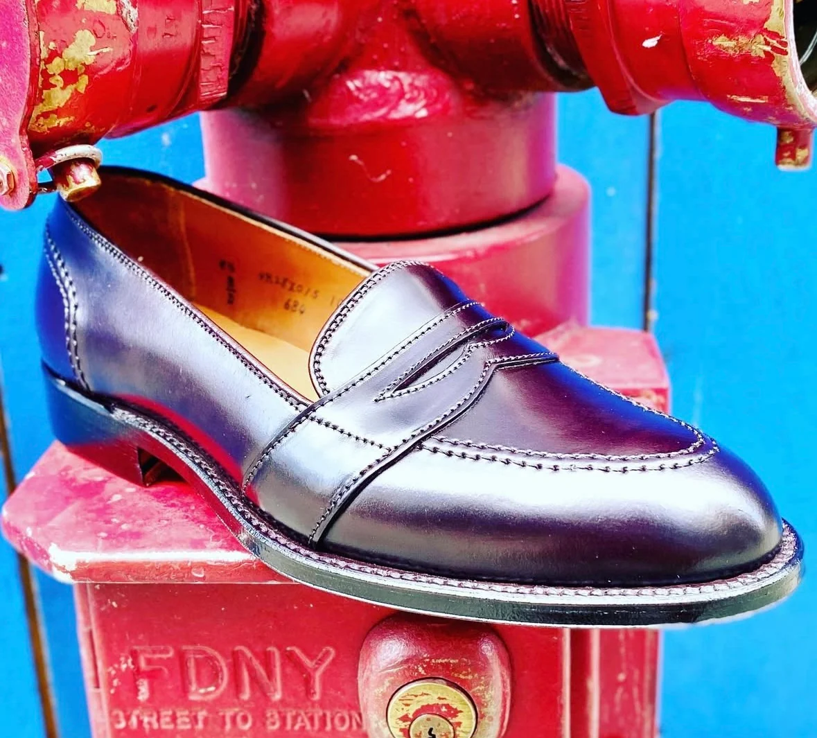 684 - Full Strap Loafer in Color 8 Shell - Image 3