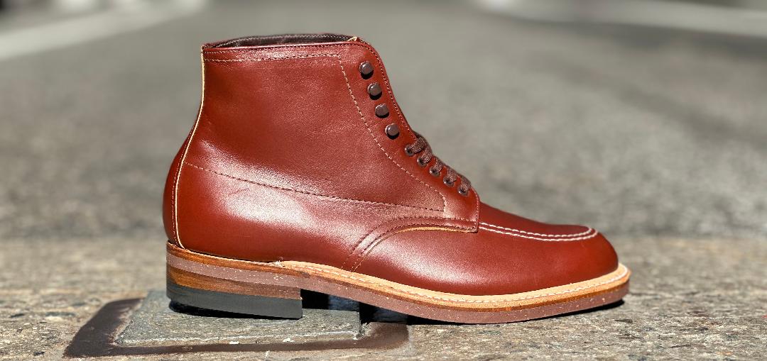 405 - Indy Boot (Original) in Mid Brown Calfskin - Image 5