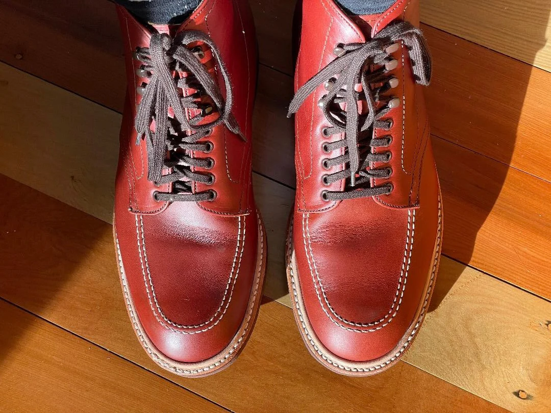 405 - Indy Boot (Original) in Mid Brown Calfskin - Image 8