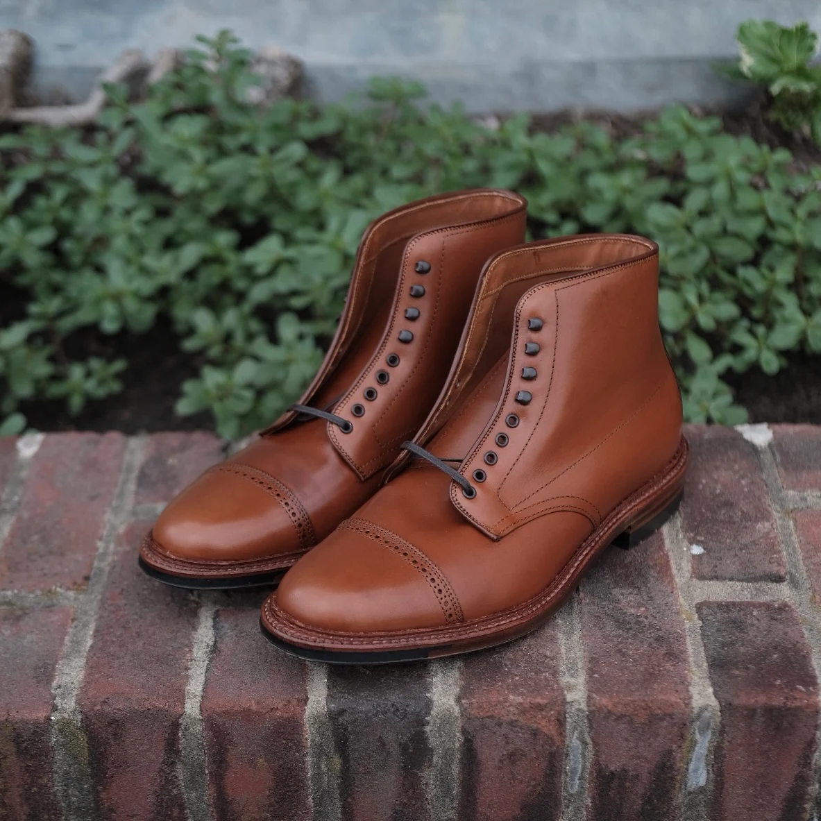 D2825HC - Jumper Boot in Burnished Tan Calfskin - Image 8