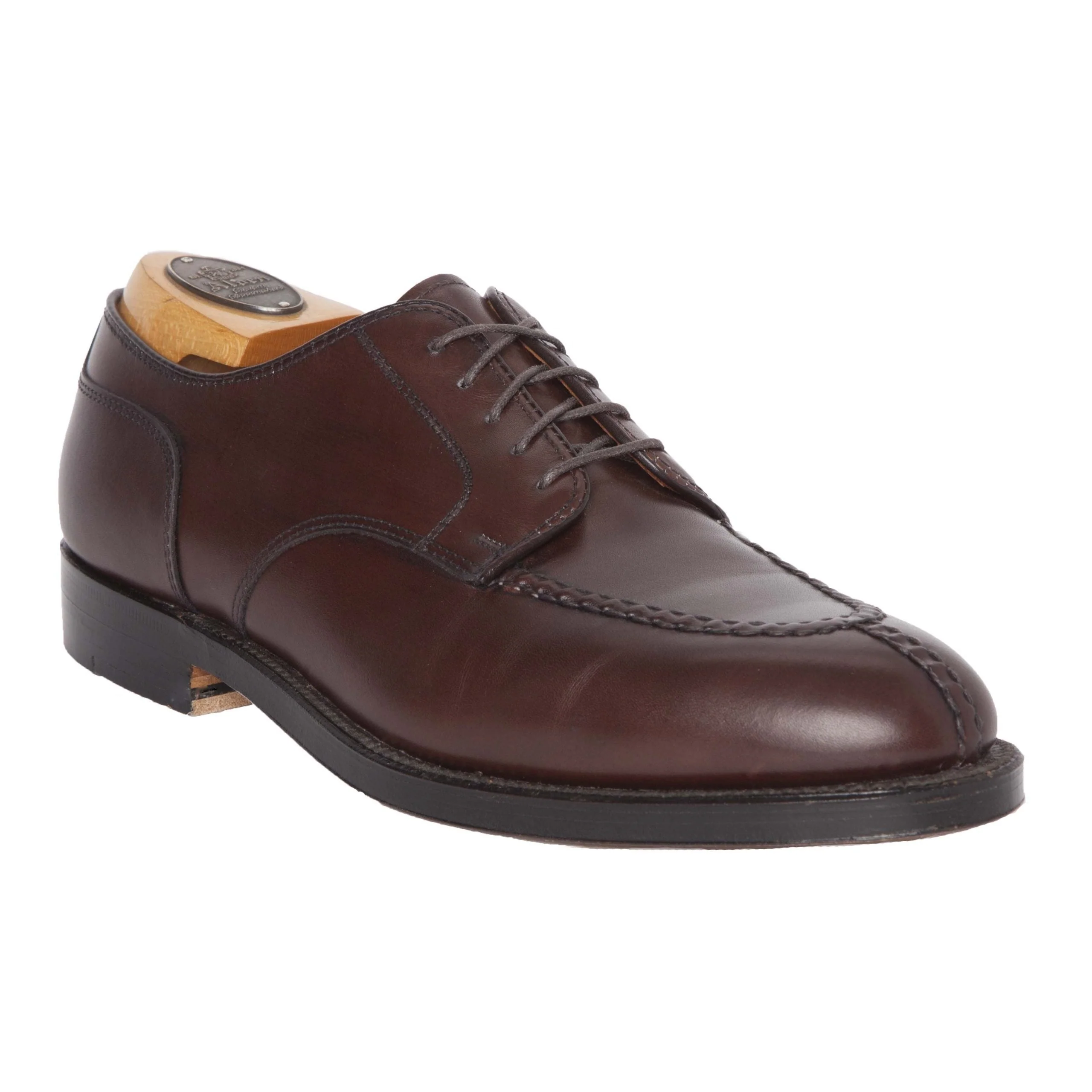 968 - Norwegian Split Toe Blucher in Brown Calfskin - Image 3