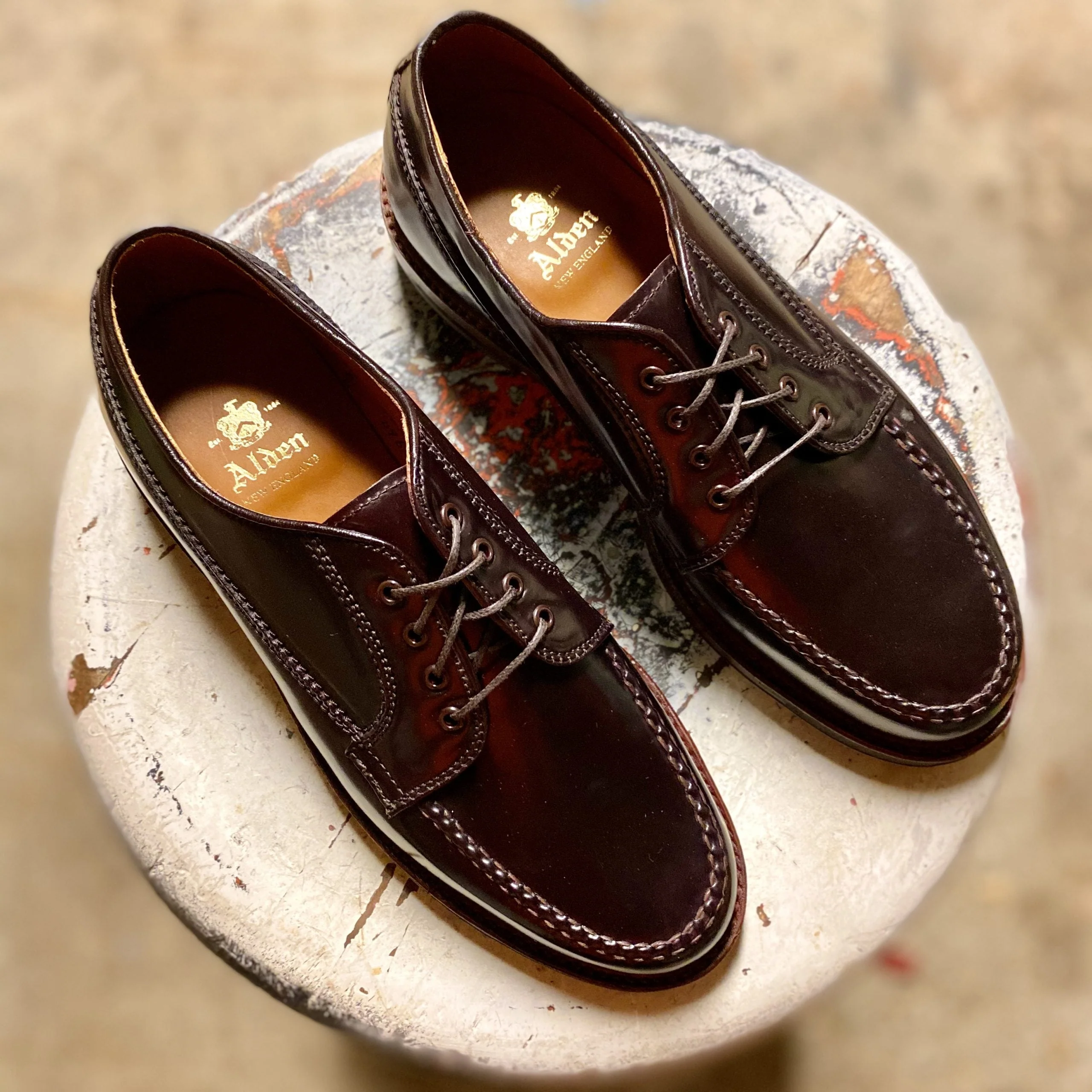 D9613C - Ranger Mocc in Color 8 Shell Cordovan - Image 6