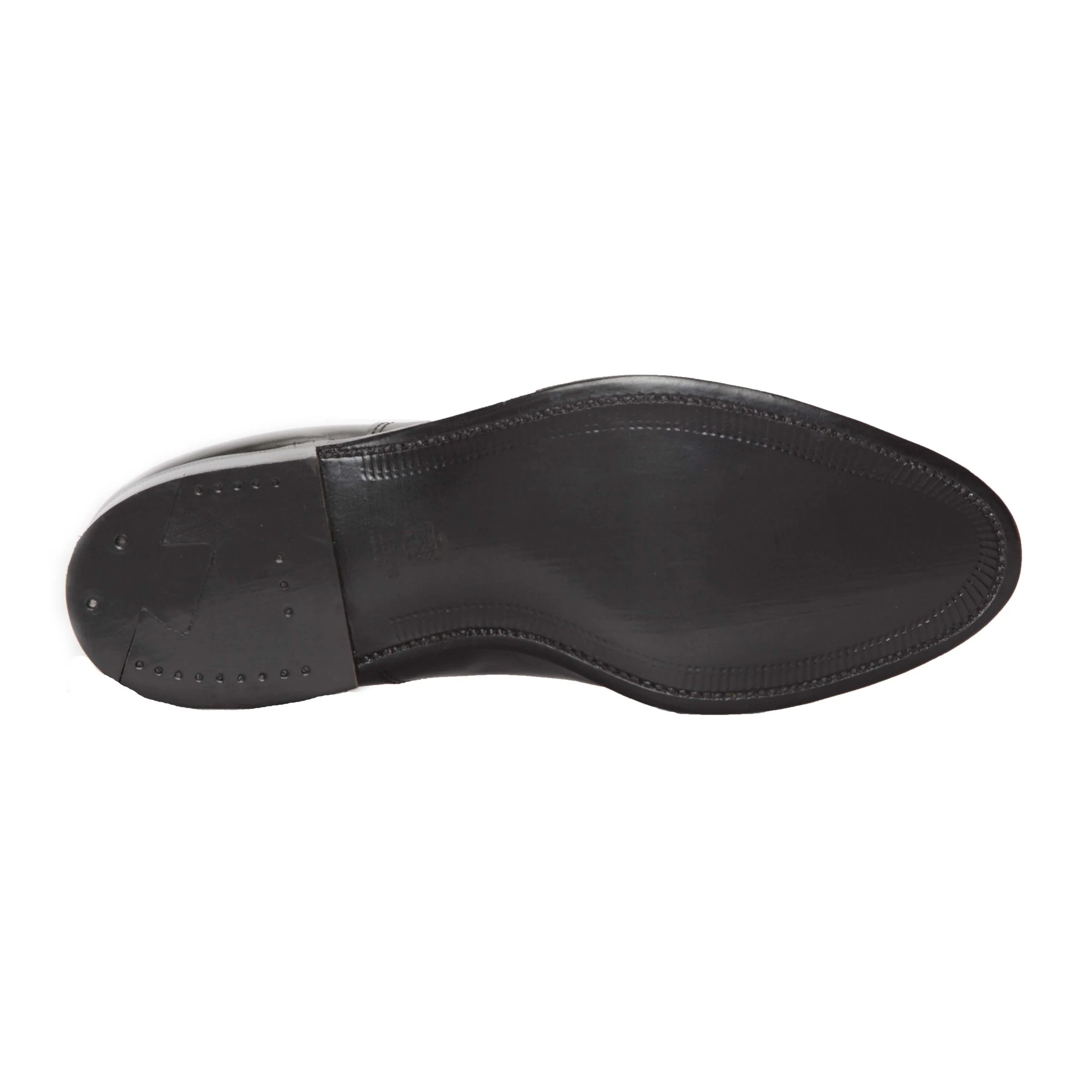 9071 - Straight Tip Bal in Black Shell Cordovan - Image 5